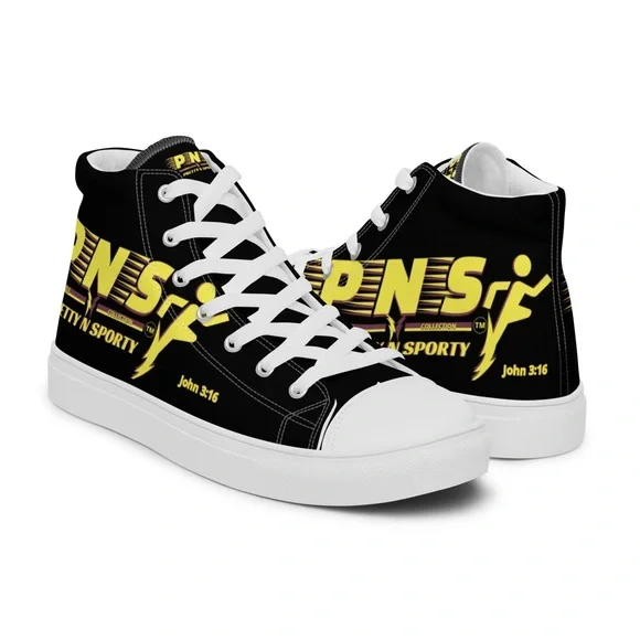PNS) Pretty N Sporty - John
3:16 Women High Top Canvas
Footwear - Black - Picture 8 of 8